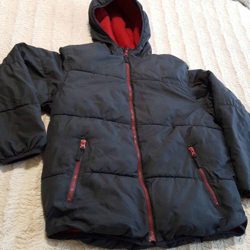Old Navy Boy's Hooded Puffer Jacket. XL/14-16